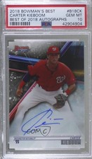 2018 Bowman's Best of Carter Kieboom #B18-CK PSA 10 GEM MT Auto 8d2