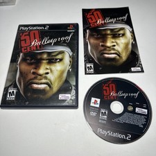 50 Cent: Bulletproof (Sony PlayStation 2, 2005) PS2 Complete CIB - Tested