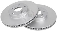 2X Bremsscheibe A.B.S. 17187 FüR Toyota Celica 16V ZZT231_ ZZT231R ZZT230_