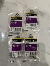 4 Packs of M6 Stainless Steel Flat Washers Form A A2 Grade Diall Pack of 10 each