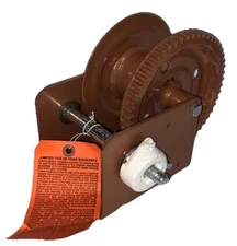 Dutton-Lainson DLB1500A Brake Winch, Plated Part Number 924778, Zinc Tuffplate