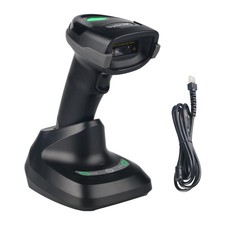 Wireless Barcode Scanner, Bluetooth 2.4G 3-in-1 1D 2D QR Scanner with Wireles...