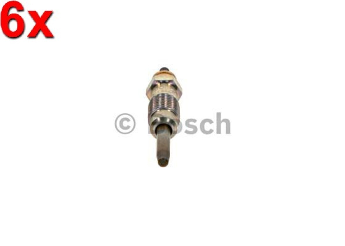 BOSCH 6x Glow Plugs For FIAT Brava Bravo I Marea LANCIA Kappa 94-03 0250202034