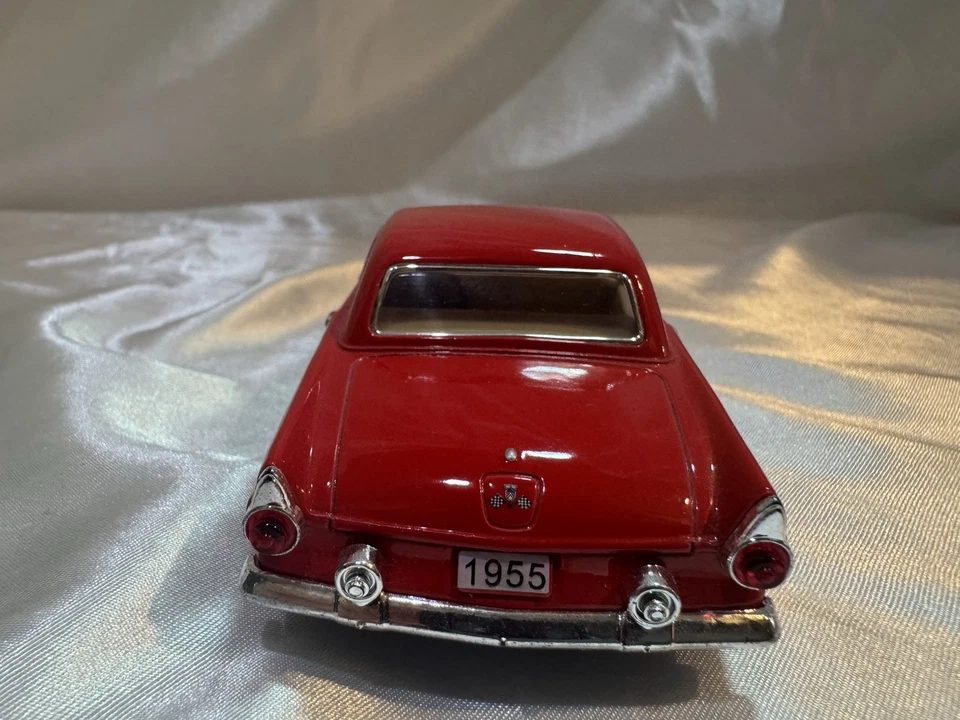 Ford Thunderbird Kinsmart 5319D 1955 escala 1/36 modelo diecast coche de juguete tirar hacia atrás Foto 4 de 4