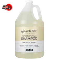 Ginger Lily Farms Fragrance Free Moisturizing Shampoo 128 Fl Oz Vegan Formula