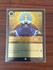 DISNEY LORCANA FABLED THE QUEEN REGAL MONARCH 7/204 FOIL