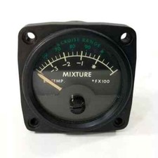 Vintage Alcor EGT Cruise Range Mixture Temperature Control Indicator Gauge