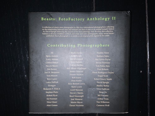 1997 Beasts FotoFactory Presse Anthologie 2 David Springle Hardcover LGBTQ Interesse - Bild 5 von 5