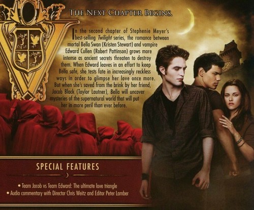 The Twilight Saga: New Moon DVD (Region 4) VGC Kristen Stewart NEW CASE - Picture 3 of 3