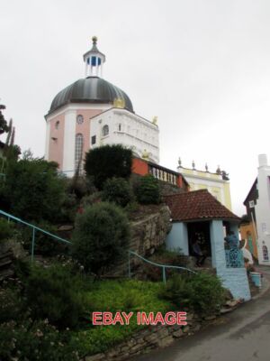 FOTO WALISISCHE KÜSTE PORTMEIRION DORF (2) ENTWORFEN UND GEBAUT VON SIR CLOUGH WILL