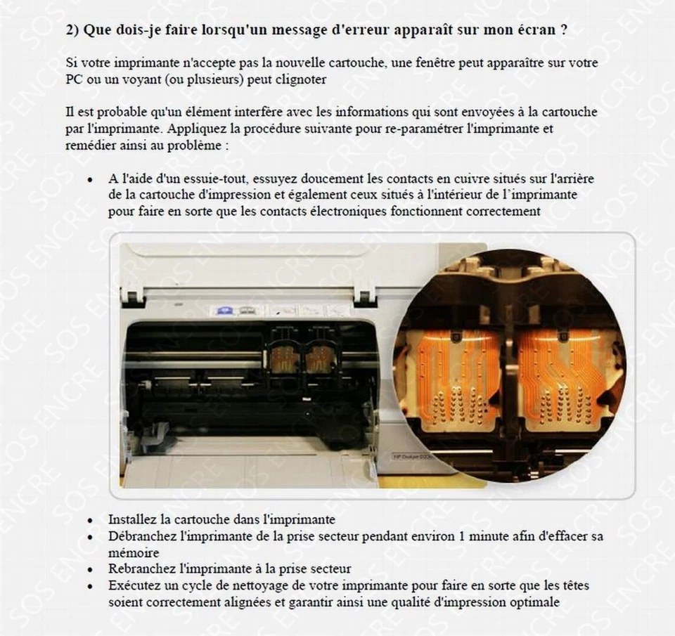 SOS ENCRE - Cartouches d'encre compatibles Lexmark 14 et 15 XL à l'unité ou Lot - Photo 4/4