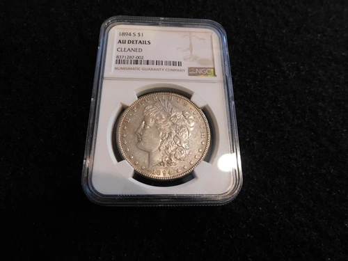 1894 S Morgan Dollar NGC AU Details