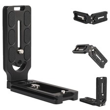 L-Shape Quick Release Plate Bracket Stand Holder for CamFi DSLR Camera Tripod