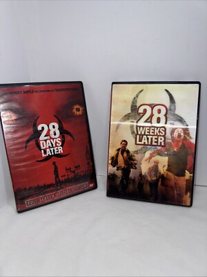 28 Days Later 28 Weeks Later DVD Full Screen Special Editions Wide Screen