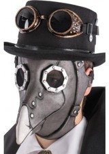 Masque Steampunk Du Docteur De La Peste Dr Crow Costume D'Horreur Pour Halloween
