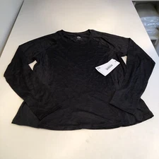 RBX Active Men's Athletic Fit Performance Top Crewneck Long Sleeve Tee Grey XL