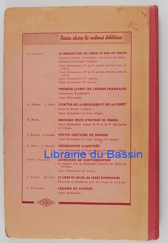 Contes de la brousse et de la forêt Livre de lecture courante Cours élém. 1946 - Picture 7 of 7