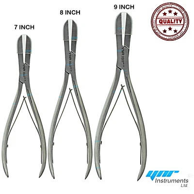 YNR Liston Bone Cutter Forceps Orthopedic instrument Stainless Steel 7", 8", 9"