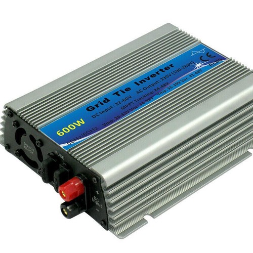 GWV 600W MPPT Micro Grid Tie Inverter 22-60V DC Input 120/230V AC Output Adapter - Picture 3 of 12