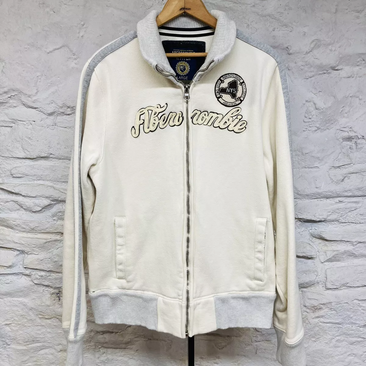 Abercrombie track outlet jacket