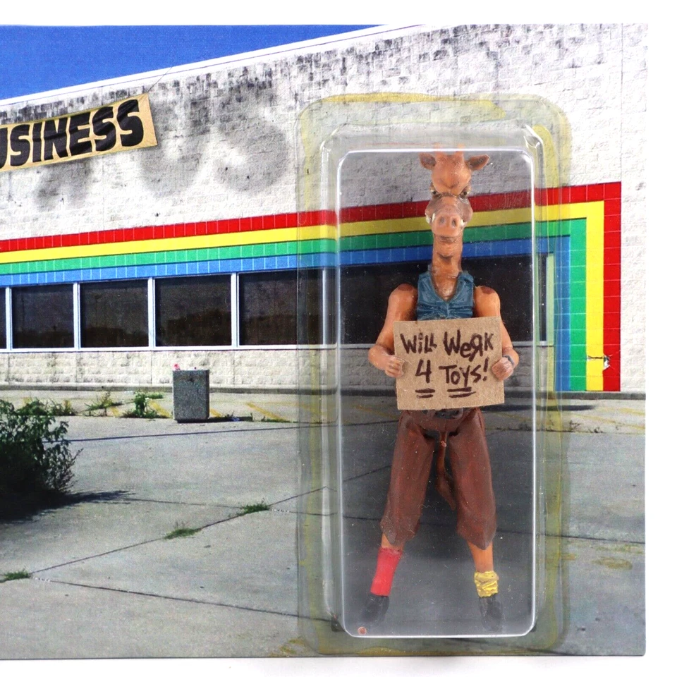 Toys R Us Going Out Of Business Figura de Acción Mr. Blank Toys Arte SDCC #32 Sellado Foto 4 de 4