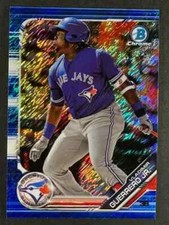 Vladimir Guerrero Jr 2019 Bowman Chrome Prospect Blue Shimmer Refractor /150