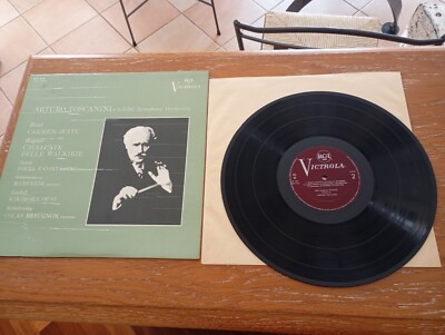 NBC SYMPHONY ORCHESTRA RARE LP 1969 ARTURO TOSCANINI Bizet Liadoff Op. 63 Wagner