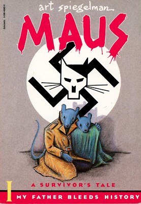 Maus I & II Art Spiegelman FN Scholastic Editions Set