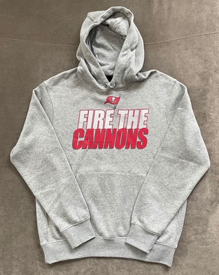 Nike NFL Tampa Bay Buccaneers Grey Drawstring Hoodie Men's Sz M NKDK-06G-8B-CMD
