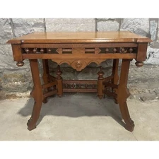 Antique Victorian 1880's Aesthetic Movement Table
