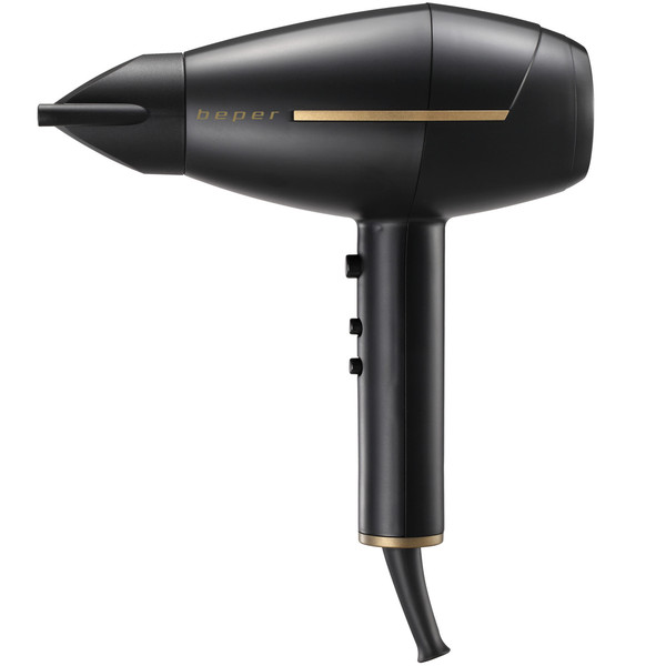 Secador de pelo iónico profesional Beper con 2 concentradores y difusor 2400W