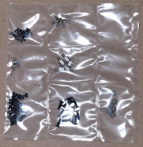 FOR PP05L LAOTOP GENUINE ORIGINAL DELL 69 SCREWS SET - Picture 6 of 10