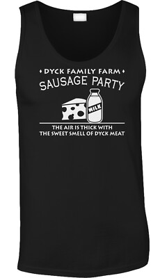 Dyck Party Karaoke TV Quotes Funny Comedy Fan Letterkenney Wayne BBQ Mens Tank