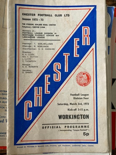 Workington HOME AWAY programmes League & Cup 1960s 1970s 1980s 1990s FREE POST - Picture 84 of 229