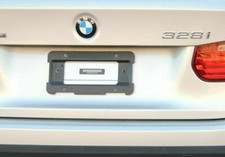 Rear License Plate Mount Frame Holder Bumper Bracket For Bmw 6 Screws New