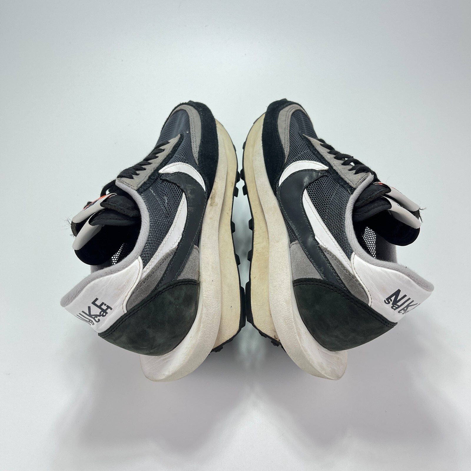 SACAI X NIKE Scarpe Nike X Sacai LD Waffle grigio scuro sportive comode lifestyle da uomo taglia 8