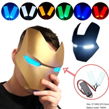 DIY LED Light Eyes Kits For Iron Man Helmet Eye Light Mask Cosplay Accessories L