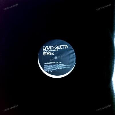 David Guetta Feat. Chris Willis - Stay (#2) Maxi (VG+/VG+) '