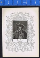 Portret Generała Izraela Putnama - Druk 1898