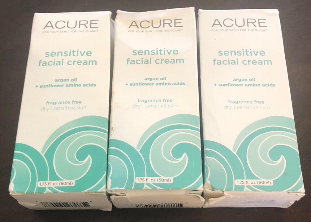 acure sensitive facial cream