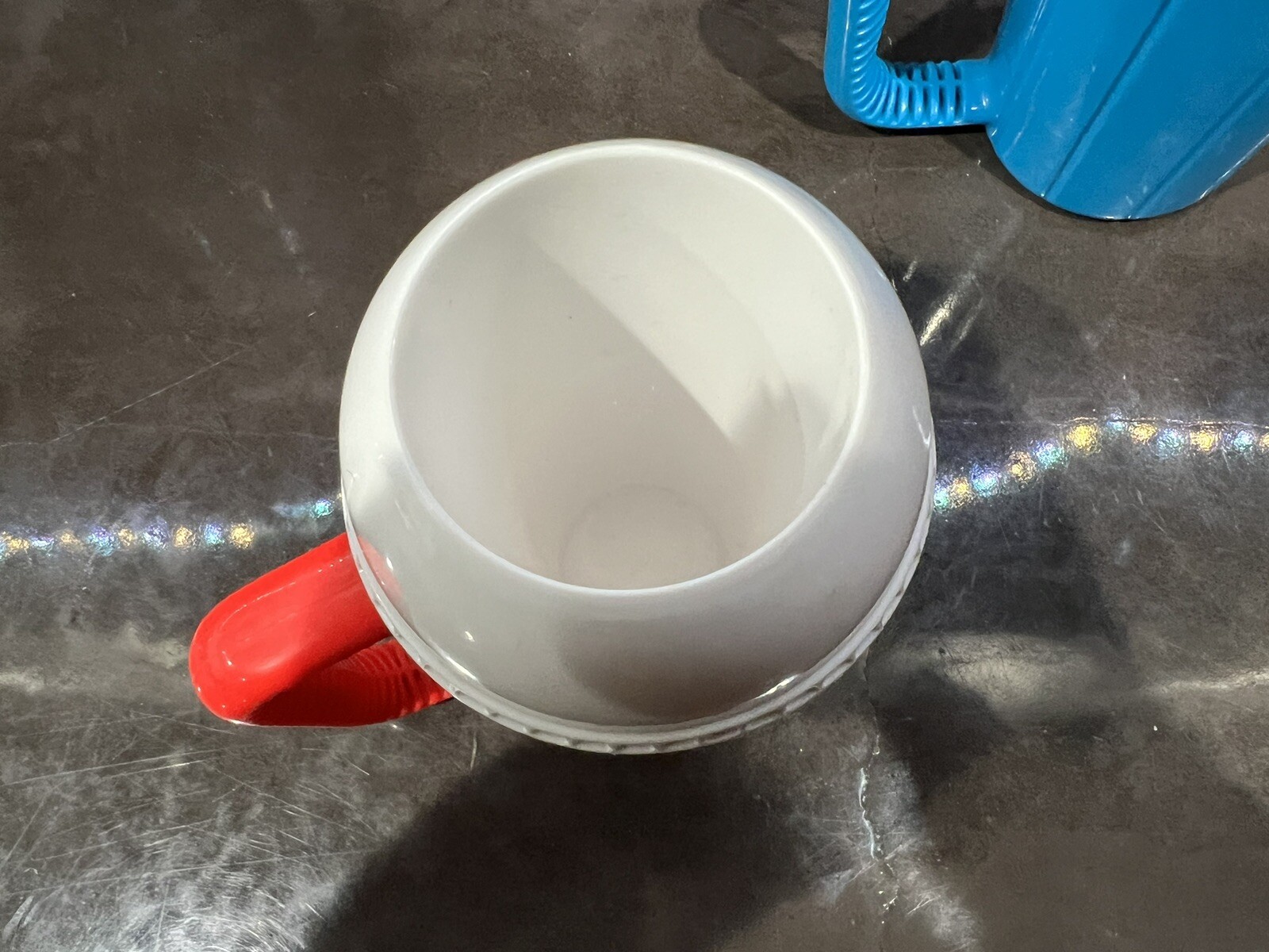 Set Of 2 of Evriholder Super Slushy Mugs Red Mug & Blue Mug Freezer Retro