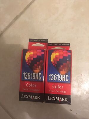 13619hc Ink Lot of 8 Lexmark 13619HC Color Ink Cartridge GENUINE NEW! | eBay