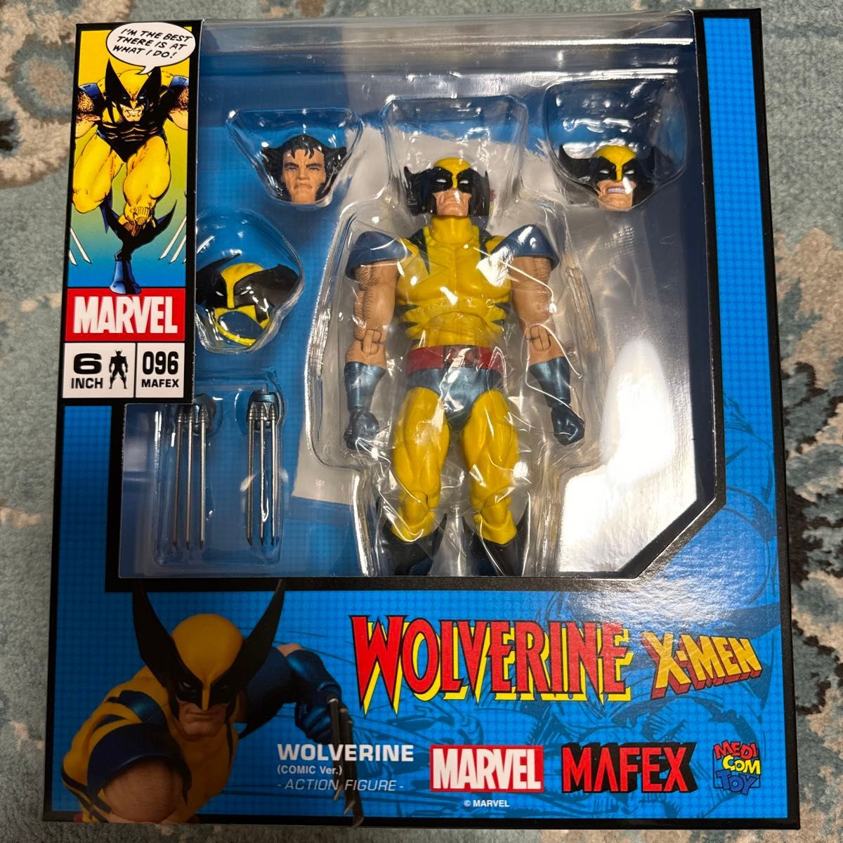 MEDICOM TOY MAFEX No.096 MAFEX WOLVERINE COMIC Ver. Figure X-MEN 