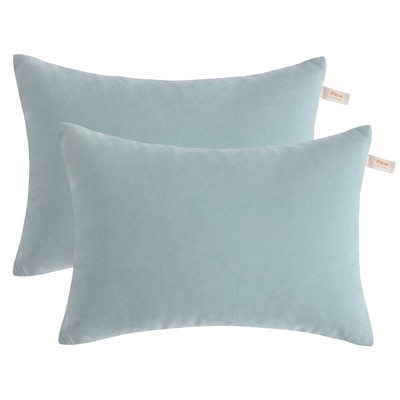 NTBAY High Quality Microfiber Toddler Pillow 2 Pack 13'' x 18'' 9 Colors