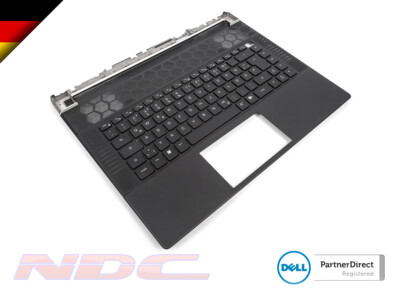 Dell Alienware X16 R1/R2 Palmrest & GERMAN RGB pkey Backlit Keyboard 4JWX6 XX80D