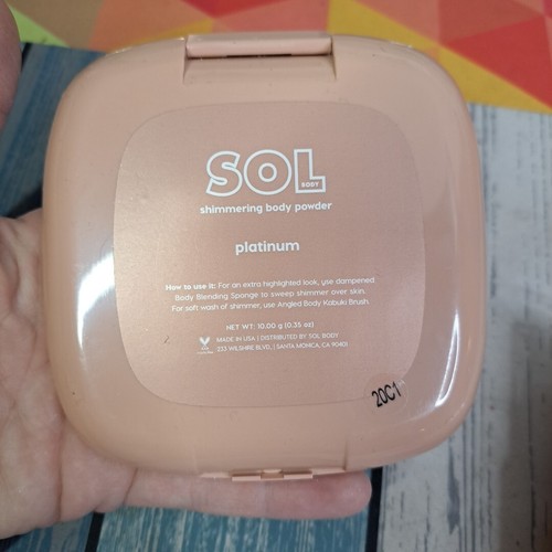 Colourpop Sol PLATINUM Shimmering Dry Oil & Shimmering Body Powder NEW! - Picture 8 of 22