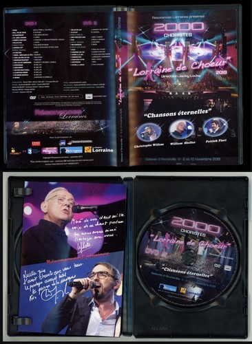 Lot 3 coffrets DVD - 2000 choristes, Jacky Locks - Amnéville 2009-2011-2013 - Foto 4 di 4