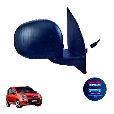 MAX MFT181-L Retrovisore A Cavi Convesso Sinistro, Nero, Per - Foto 5