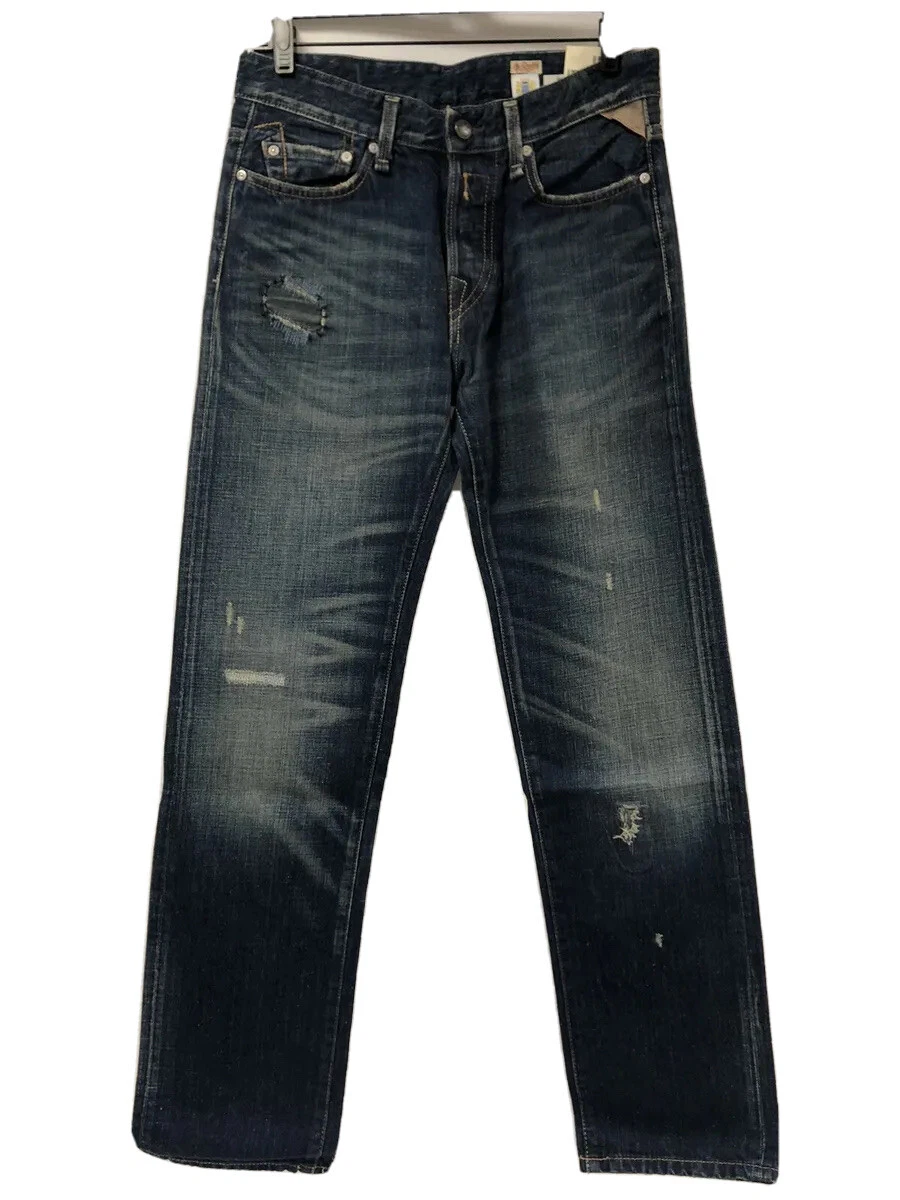 Man Jeans Replay Ref M901 100 Cotton Size W30 Blue Color New eBay