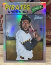 2026 Topps Heritage Oneil Cruz #308 Chrome Refractor Pittsburgh Pirates